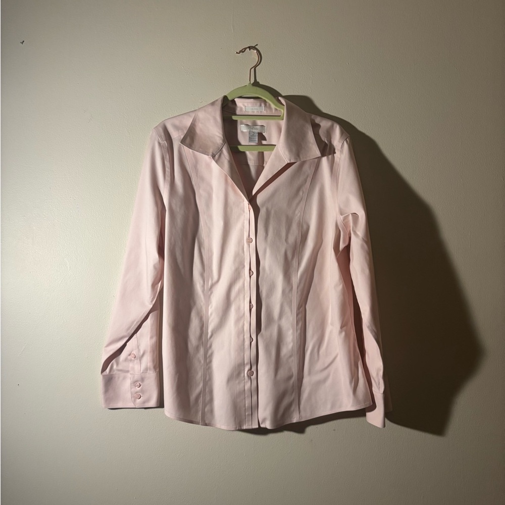 Chico's Light Pink Button Down Shirt